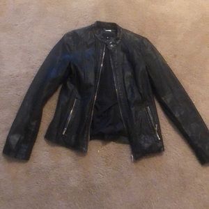 Leather jacket